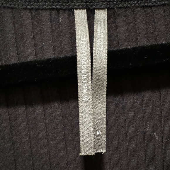 Anthropologie Ribbed Cardigan Sweater Black size Small - Picture 8 of 8